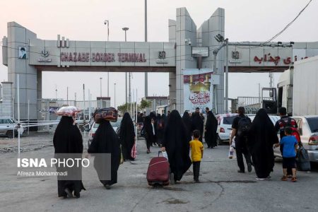 ثبت 8198 تردد از پایانه های مرزی خوزستان در اولین روز سال نو