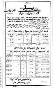 عجیب اما باورنکردنی/ قیمت انواع خودرو 40 سال قبل را ببینید + عکس