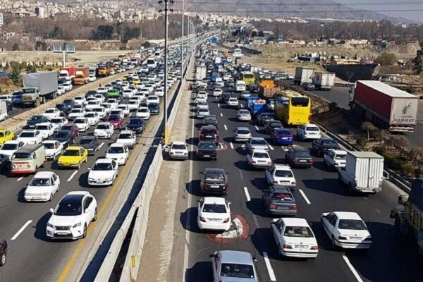 ترافیک سنگین در آزادراه تهران - کرج - خبرگزاری خبر نو | اخبار ایران و جهان