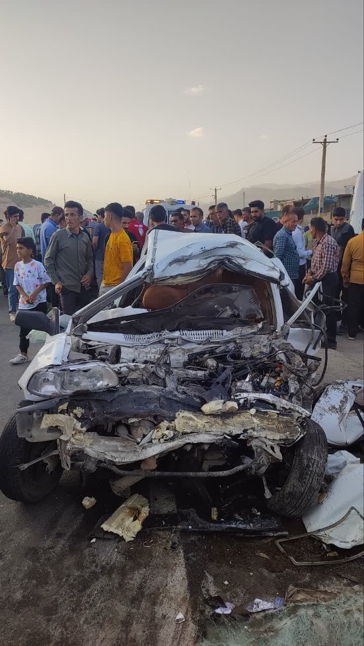 تصادف در محور یاسوج به لردگان یک کشته برجا گذاشت