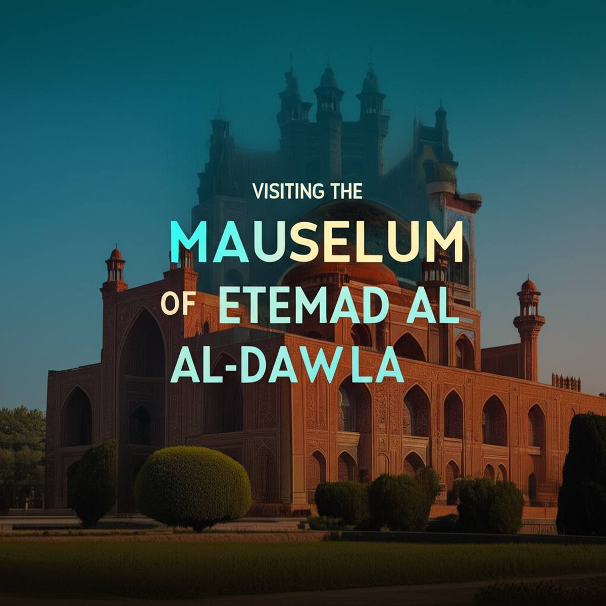 بازدید از مقبره اعتمادالدوله