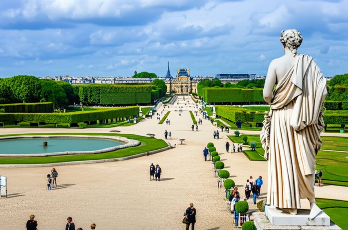 باغ تویلری Jardin des Tuileries