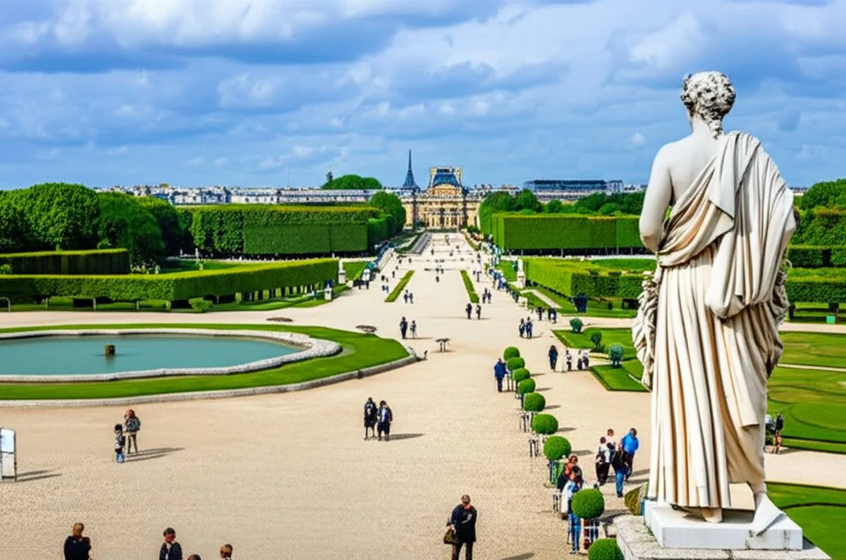باغ تویلری Jardin des Tuileries
