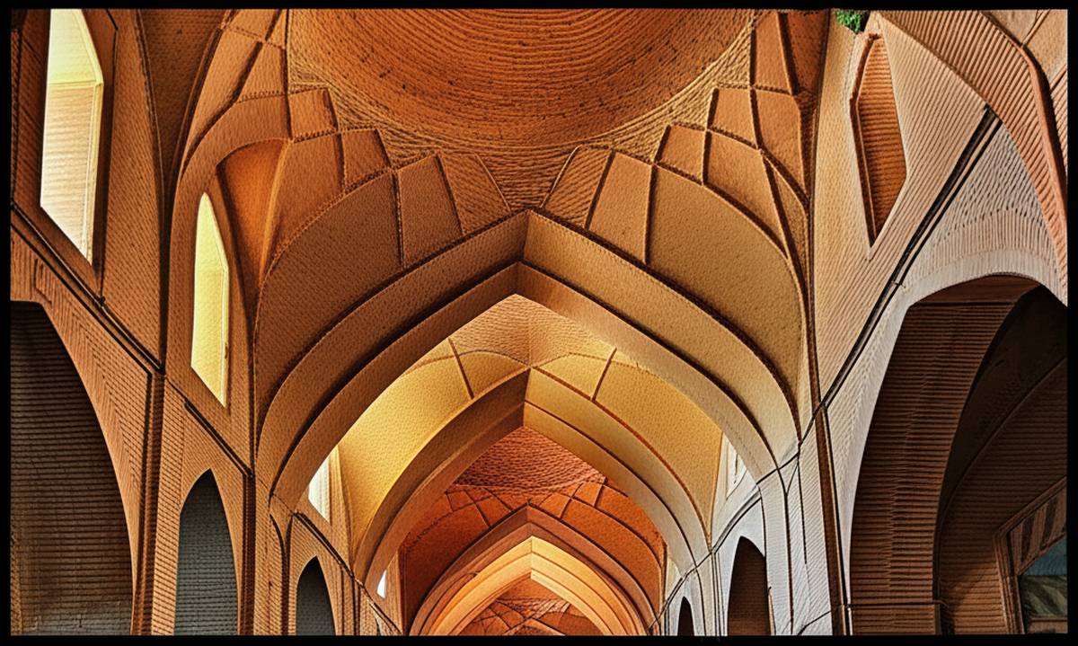 بازار چهار سوق در شهر گلپایگان