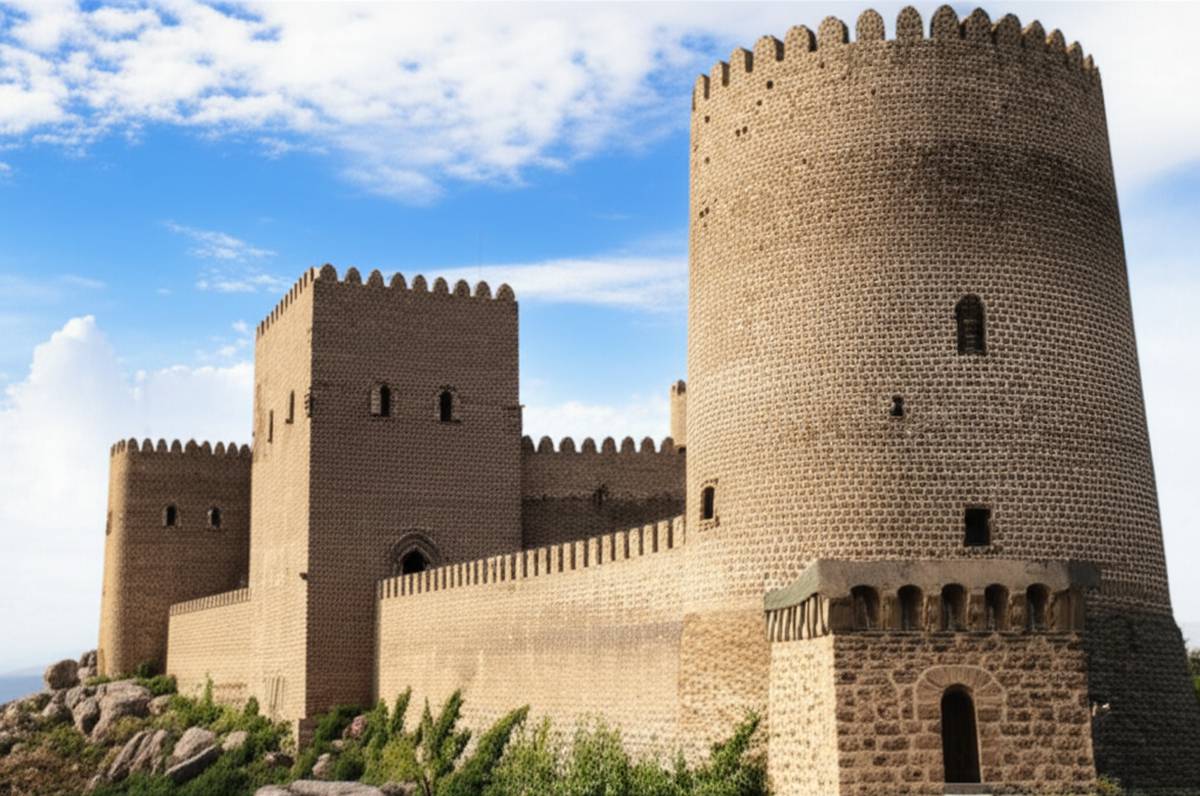 معماری قلعه قهقه: کاوشی در ساختار و تاریخچه این شاهکار