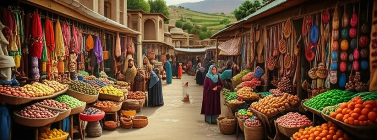 بازارهای روستای کسما