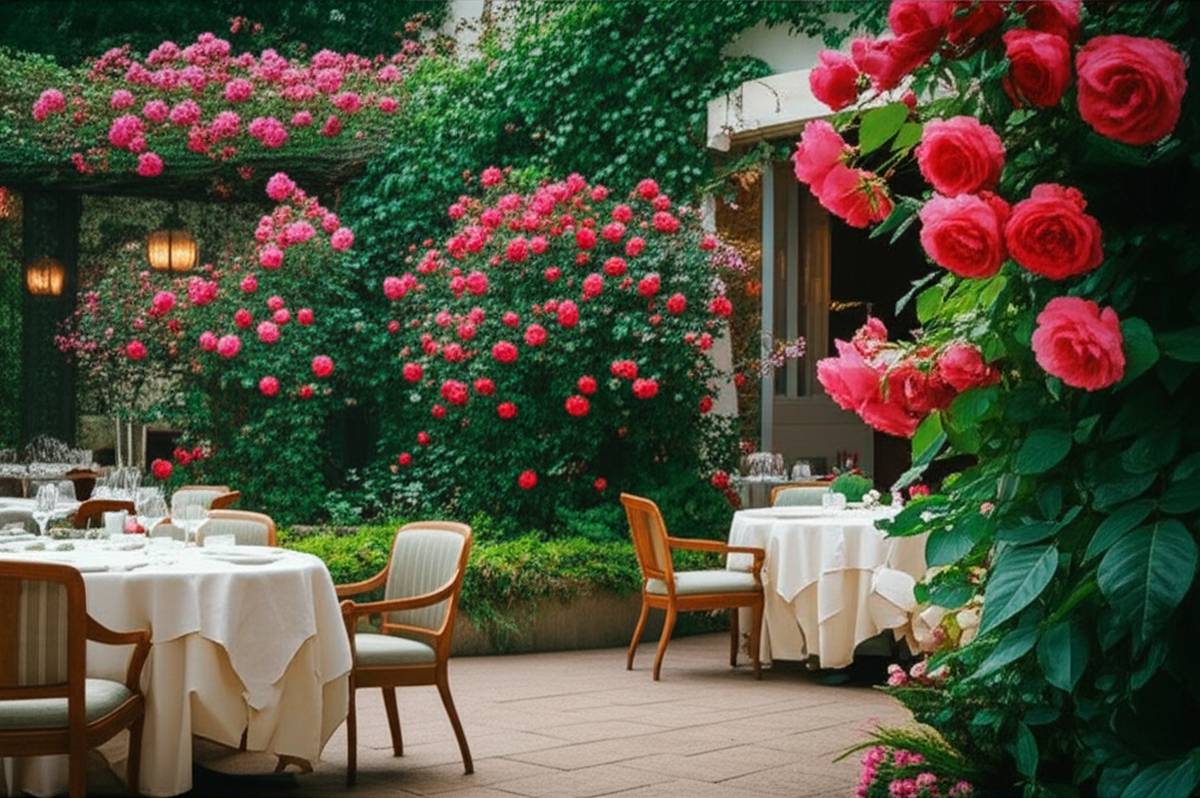 باغ رستوران رز | تجربه ای خاطره انگیز در فضای سبز