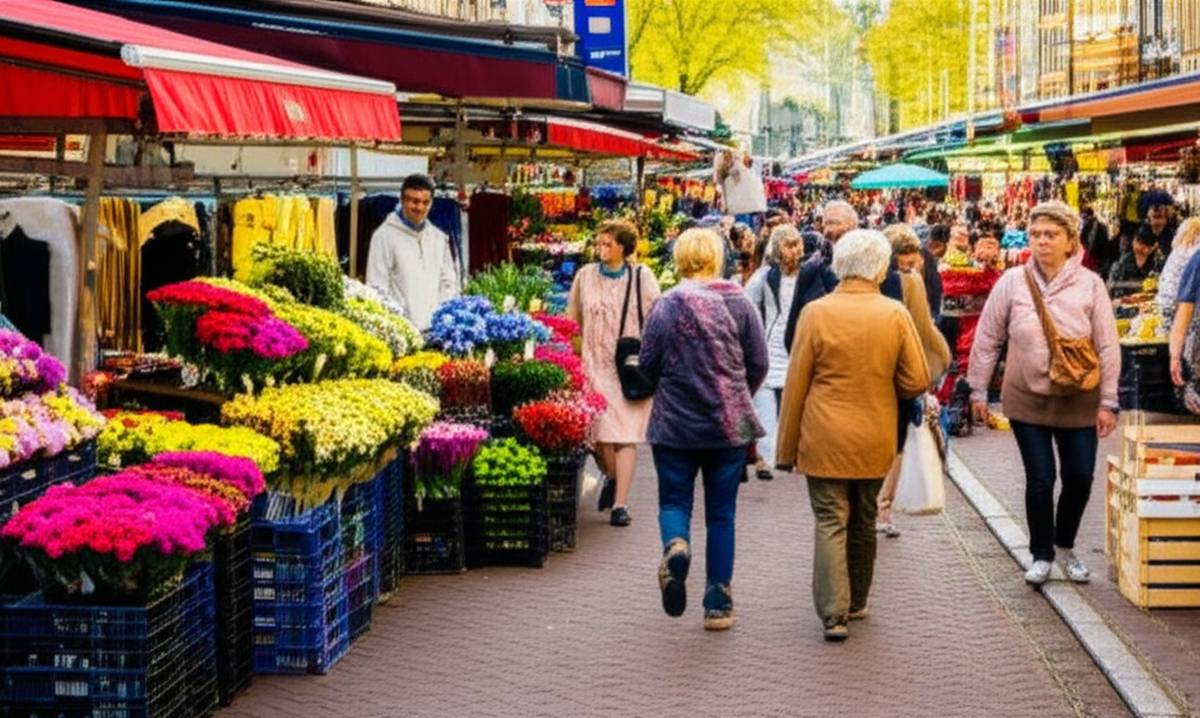 بازار خیابانی آلبرت کویپ آمستردام: راهنمای جامع بازدید و خرید