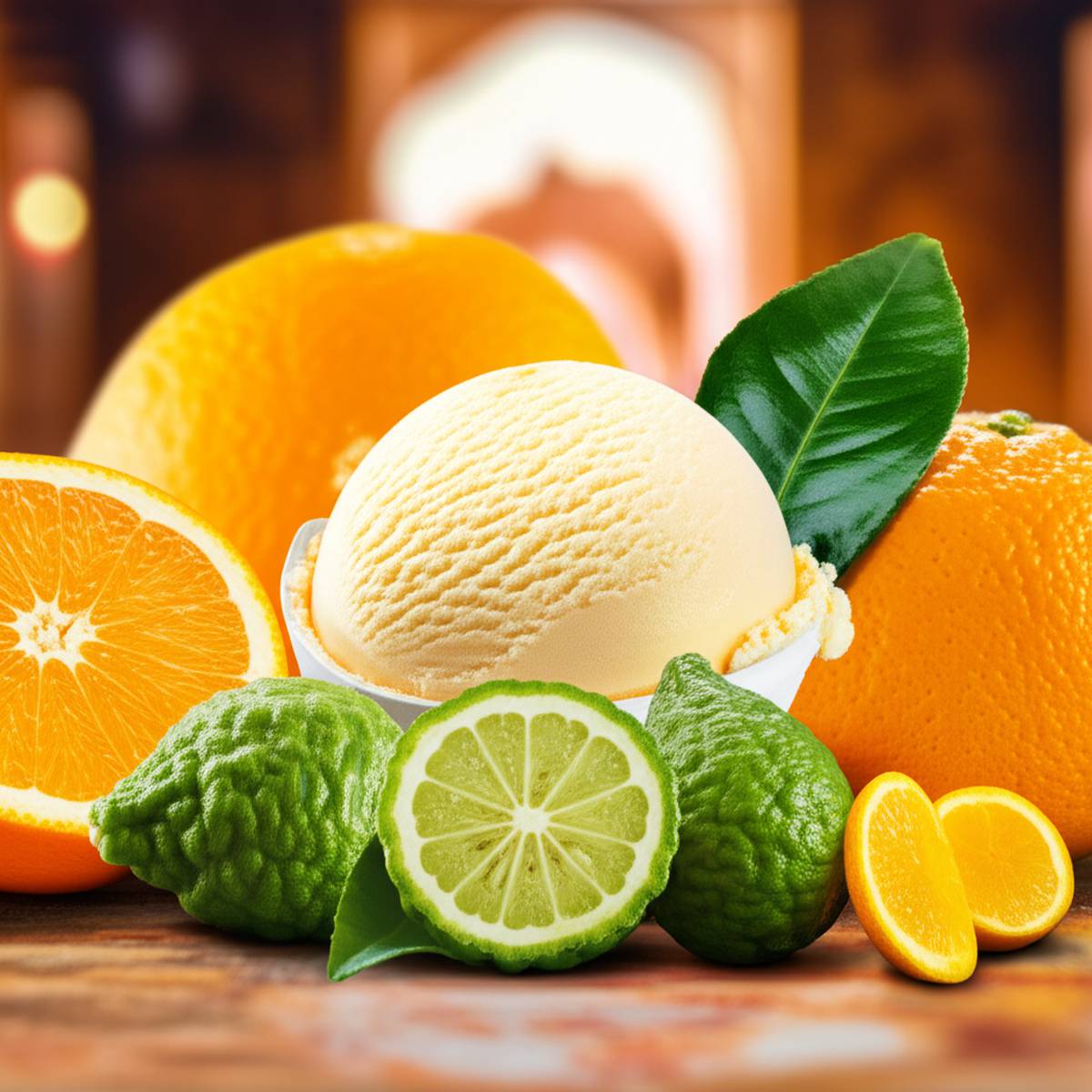 بستنی نارنج و ترنج شیراز | طعم اصیل و سنتی