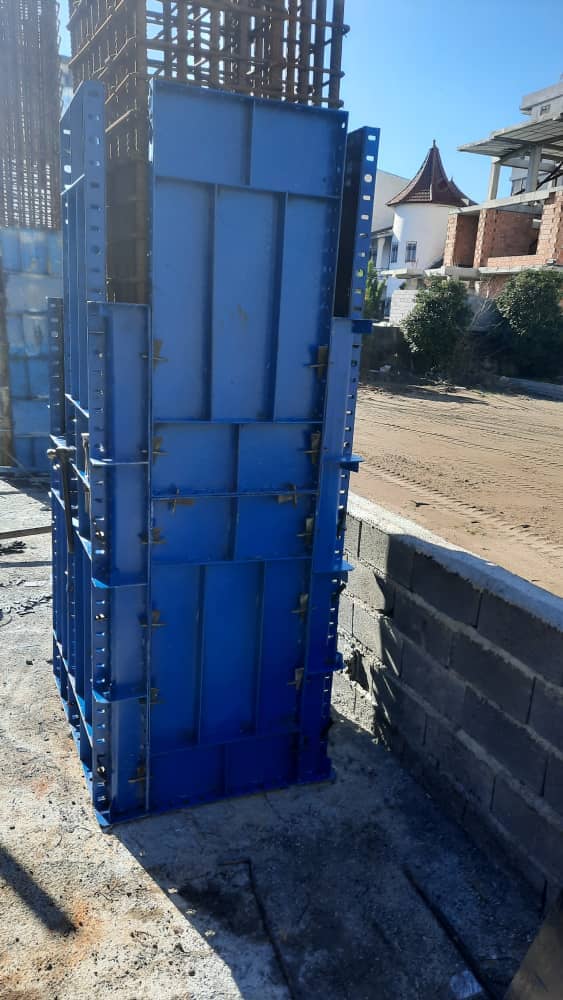 نحوه اجرای قالب فلزی تخت مدولار