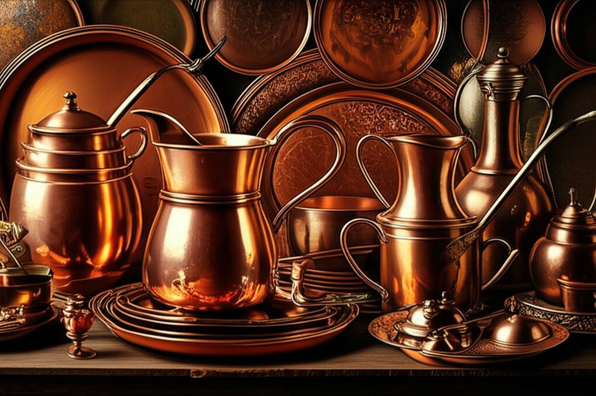 مراکز معتبر خرید ظروف مسی اصل