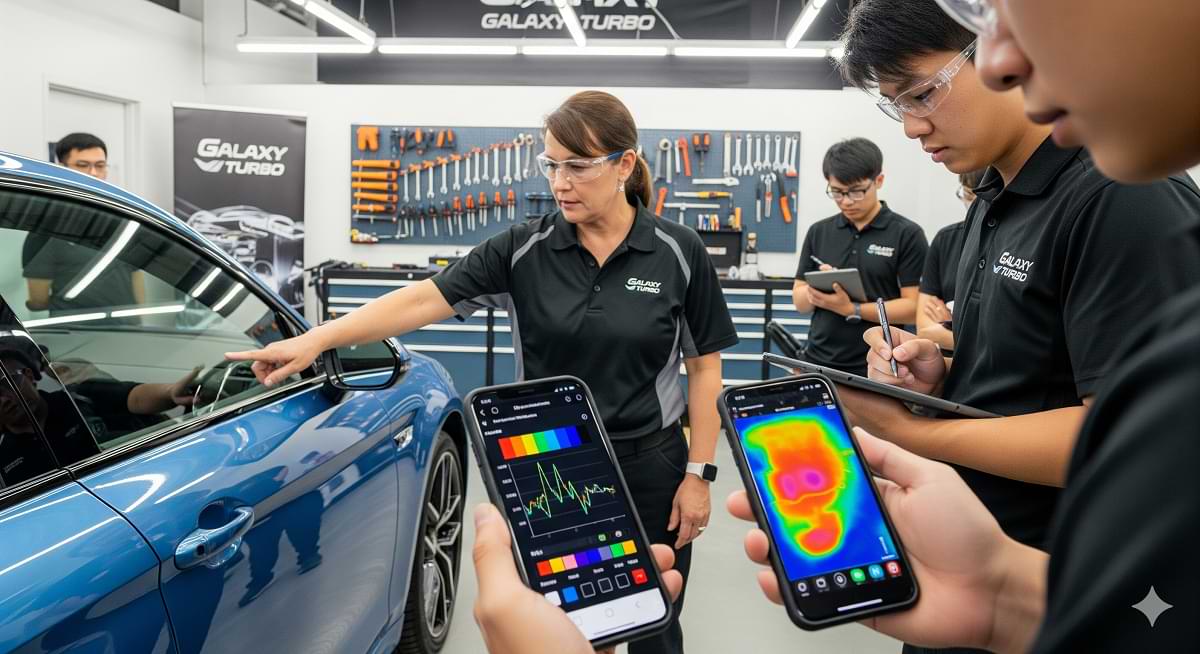 برنامه تشخیص رنگ خودرو با گوشی