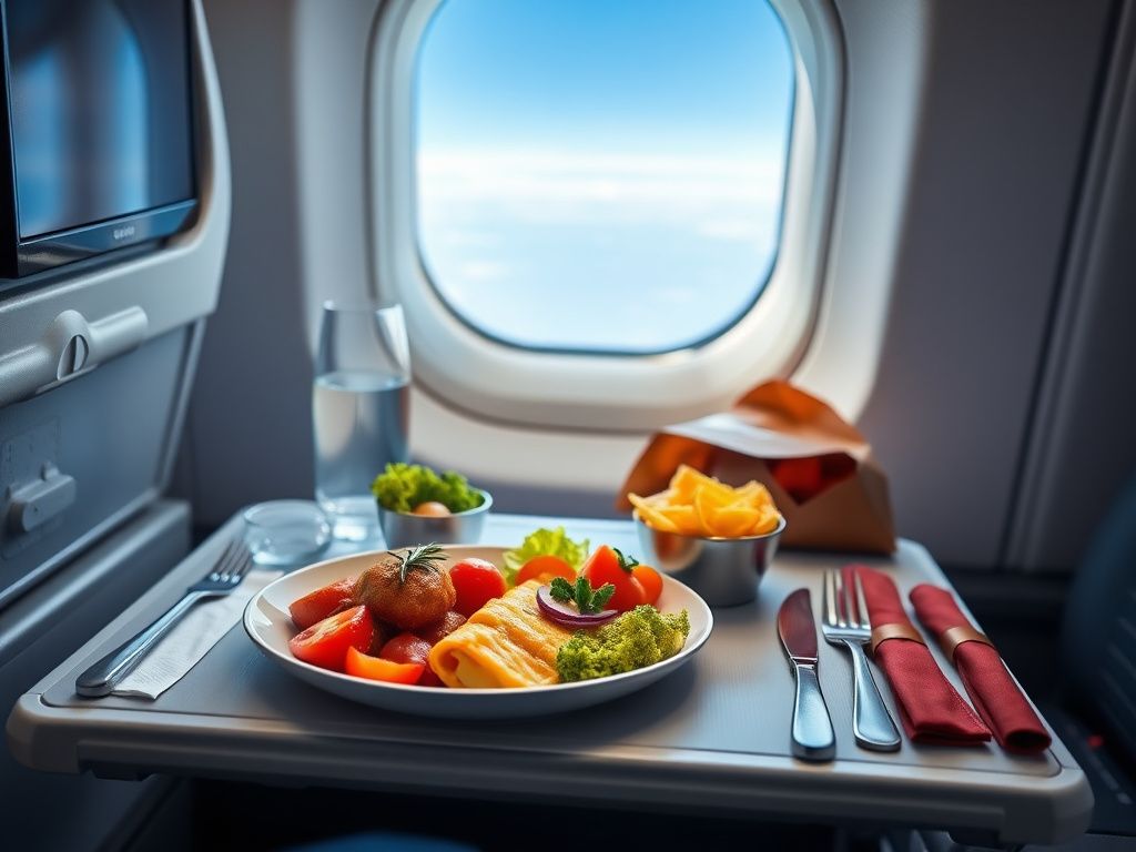 بهبود کیفیت غذا در پرواز - راهکارها و نکات کاربردی