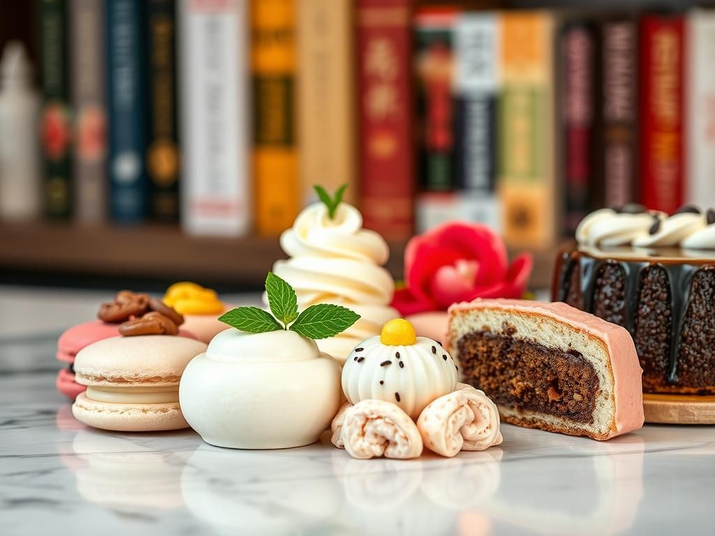 کتاب آشپزی خارجی دسر و شیرینی پزی حرفه هایی