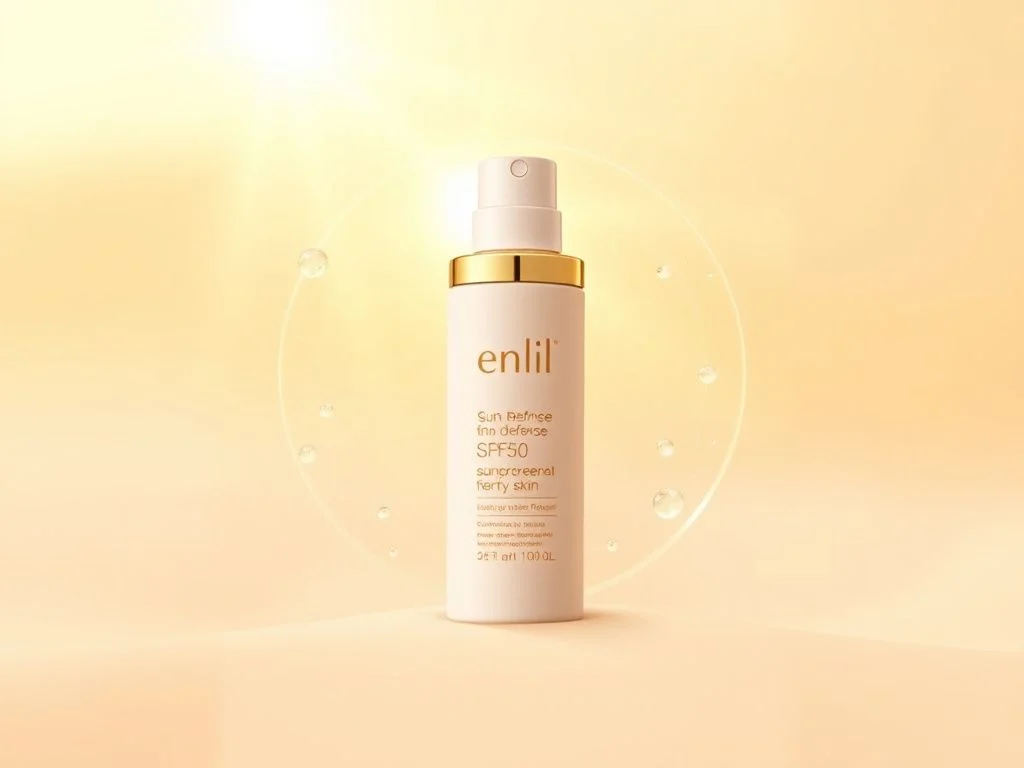 کرم ضد آفتاب سان دیفنس SPF50 پوست خشک انلیل | بررسی