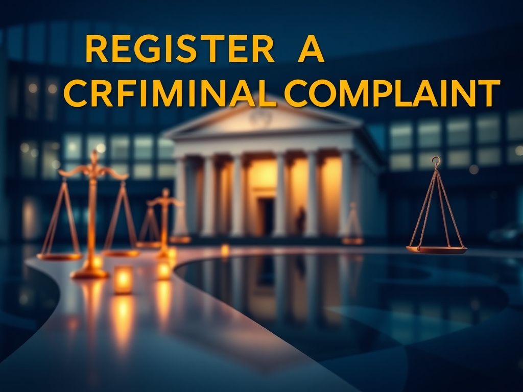 مراحل ثبت شکایت کیفری | راهنمای جامع و گام به گام