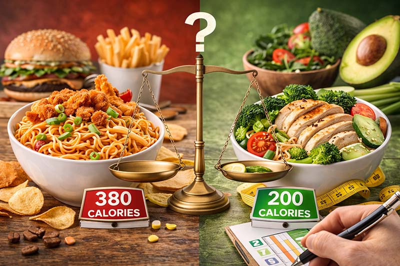 آیا نودل چاق‌کننده است یا می‌تواند رژیمی باشد؟