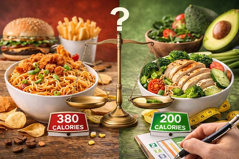 آیا نودل چاق‌کننده است یا می‌تواند رژیمی باشد؟