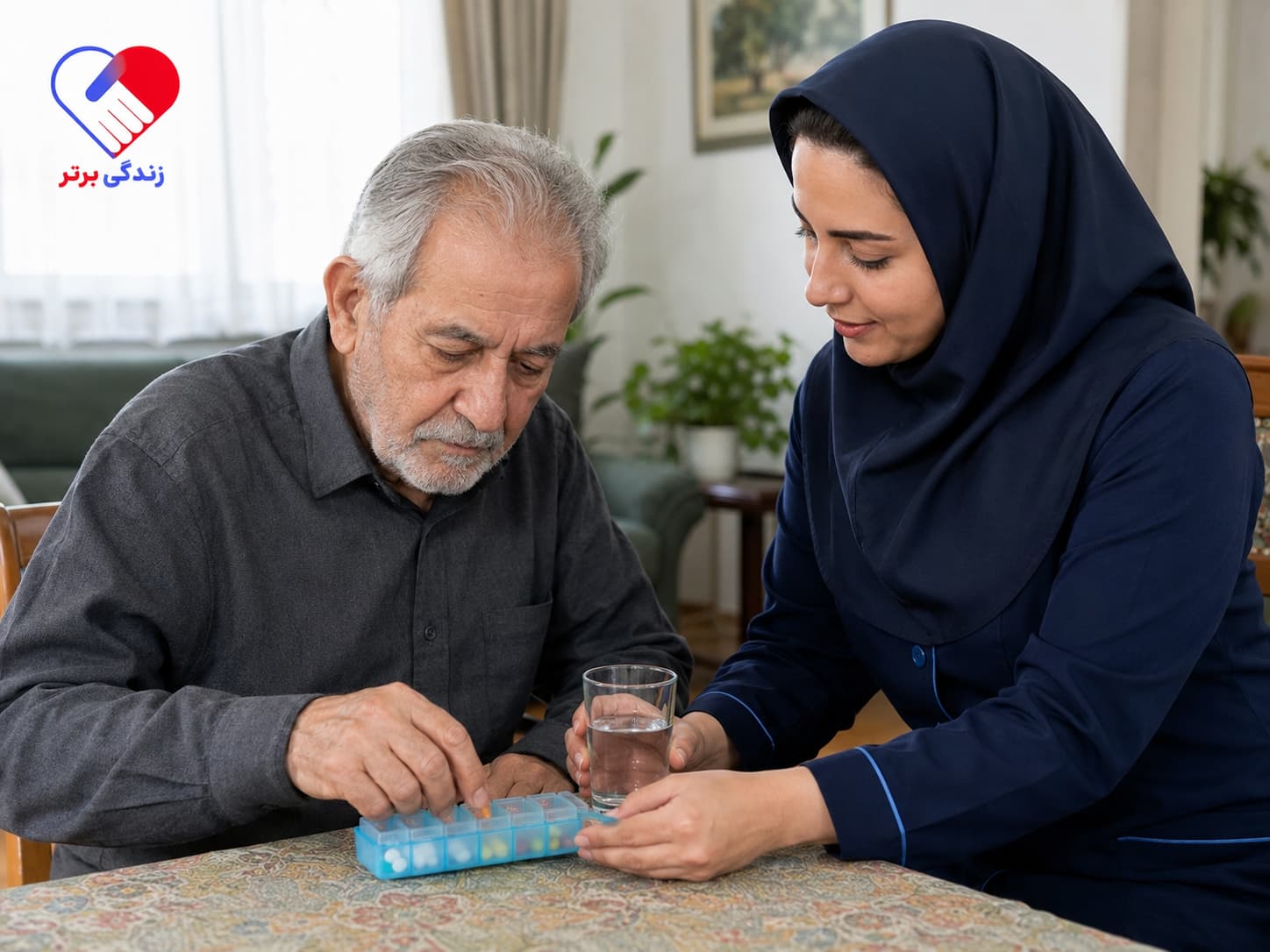 نگهداری از سالمند مبتلا به پارکینسون در منزل؛ نقش مراقب حرفه‌ای