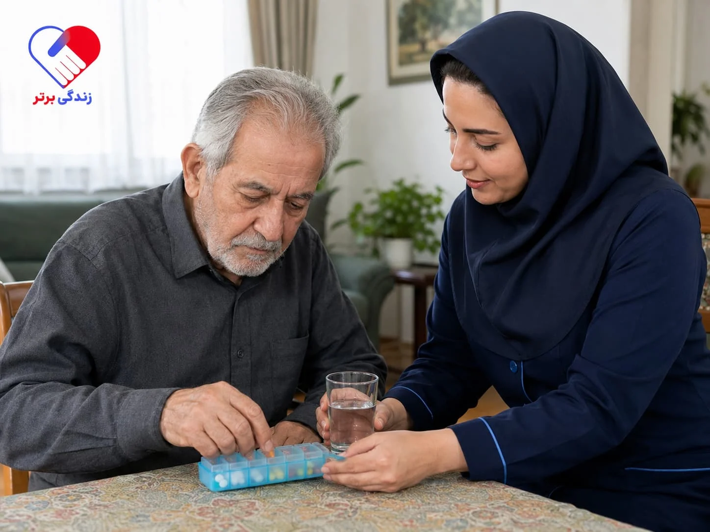 نگهداری از سالمند مبتلا به پارکینسون در منزل؛ نقش مراقب حرفه‌ای