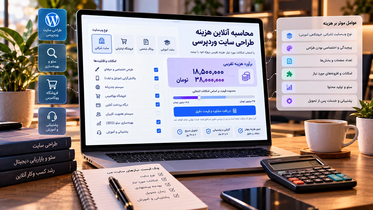 برنامه نویسی | افزونه هزینه طراحی سایت وردپرسی را چگونه محاسبه کنیم؟ راهنمای کامل